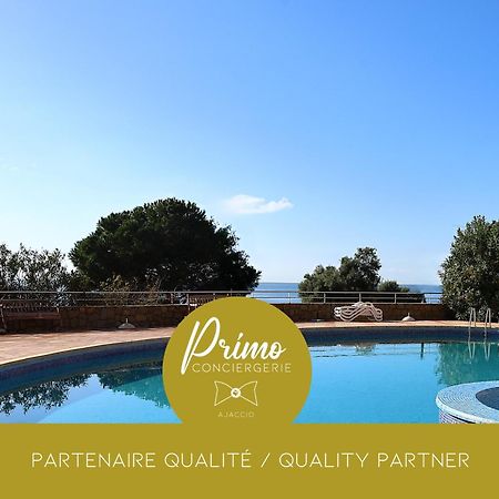 Evasion Corse - T2 Vue Mer, Piscine & Plage Аячо Екстериор снимка