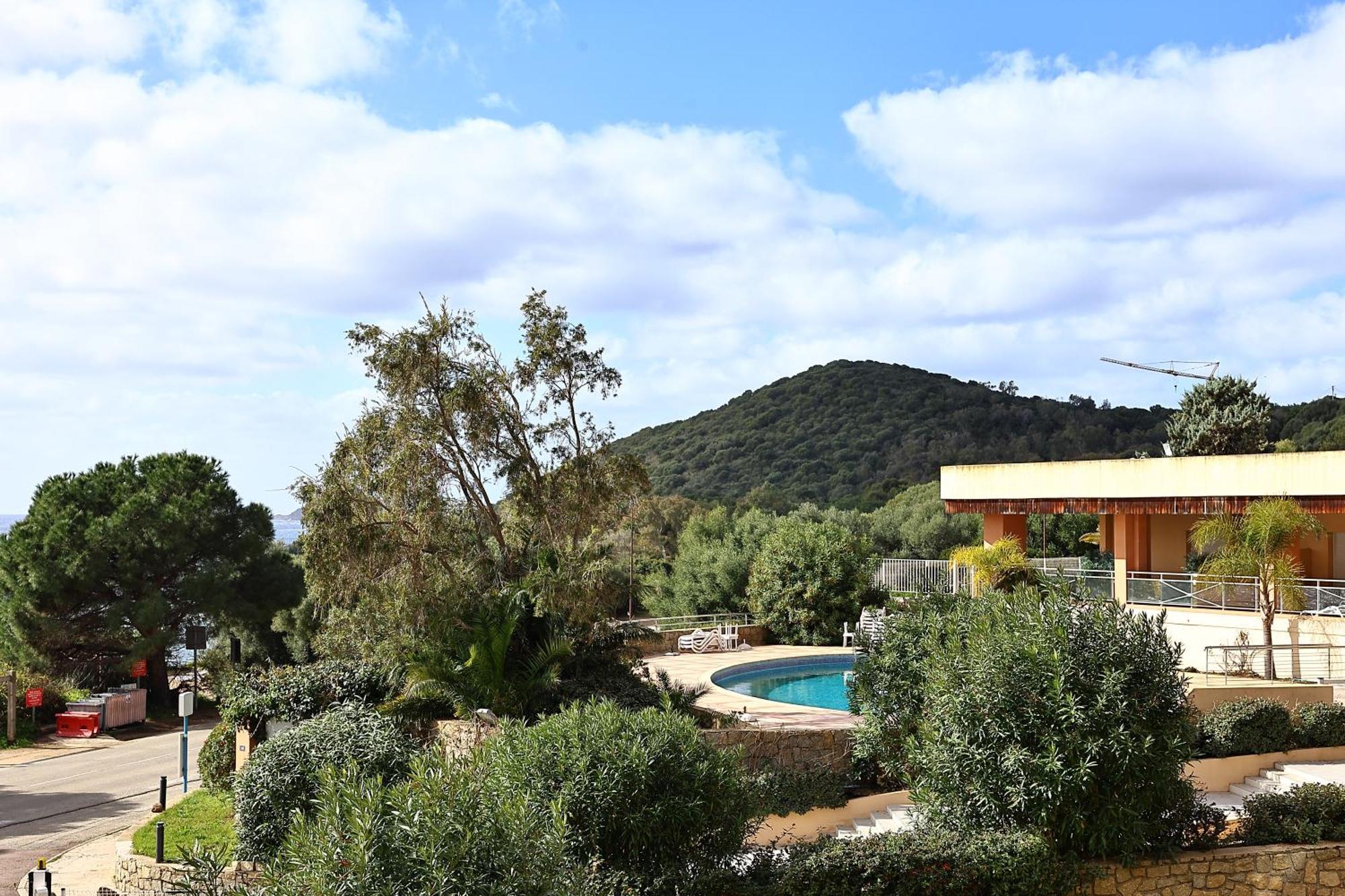 Evasion Corse - T2 Vue Mer, Piscine & Plage Аячо Екстериор снимка